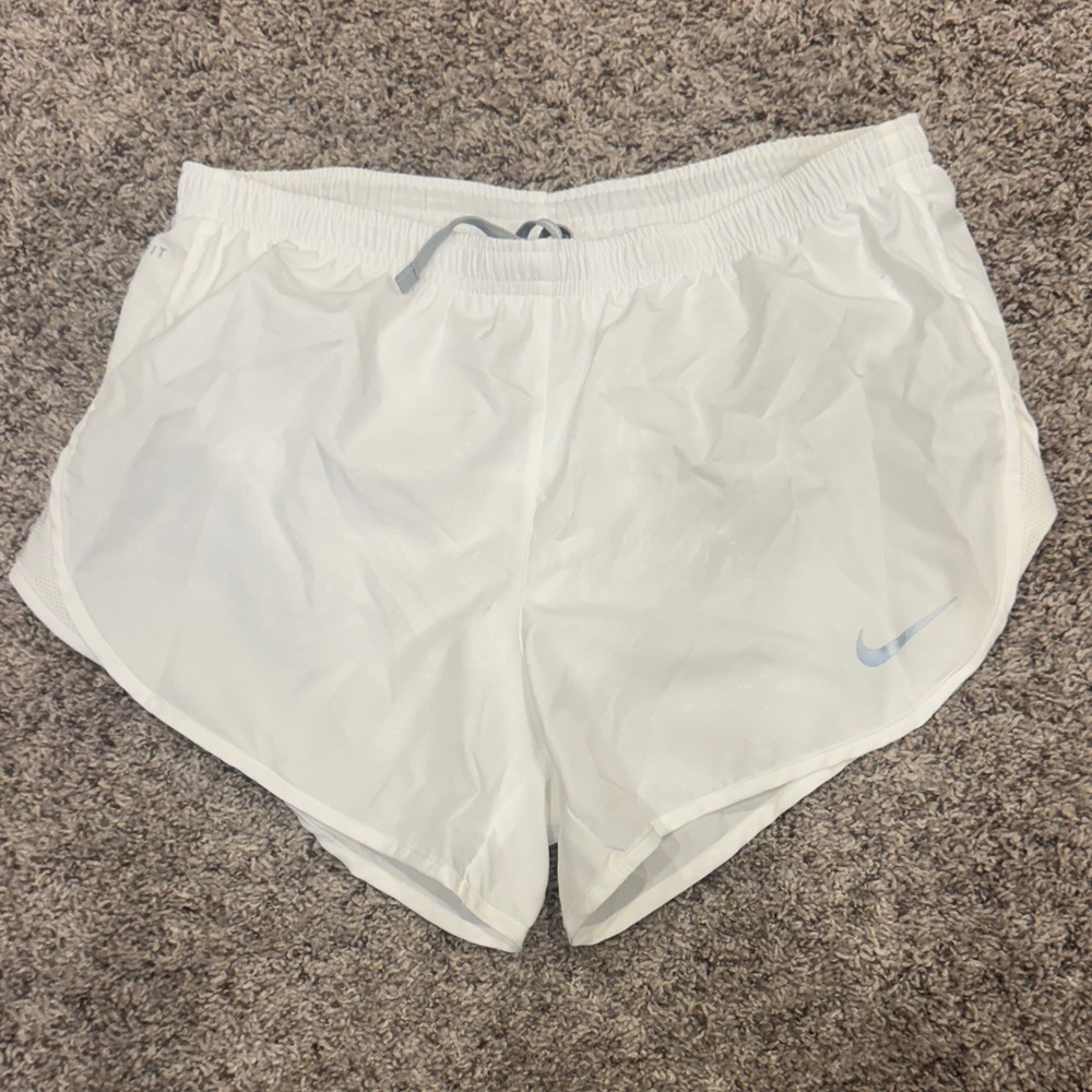 Nike Women's Athletic White Shorts